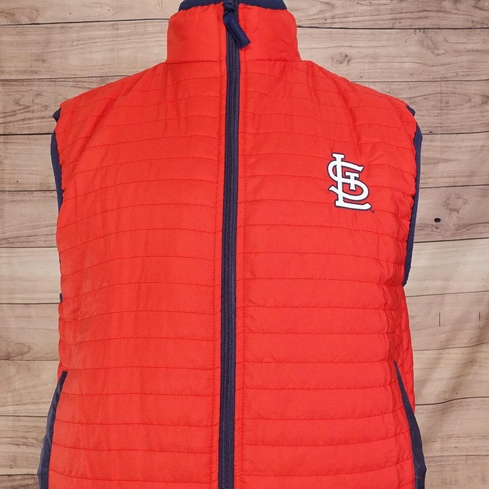 St. Louis Cardinals Vest‎ Mens XL MLB Baseball Puffer Bayer SGA Stadium Giveaway
